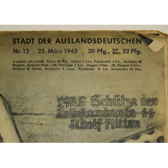 Leichte Maschinenwehehr Schütze der Leibstandarte SS Adolf Hitler Stuttgarter Illustierte. Espenlaub militaria